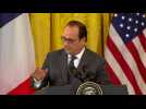 Hollande says France will not intervene on the ground in Syria