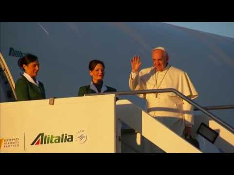 Pope Francis departs Italy for Africa trip