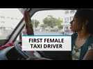 Driving with Selvi: South India's first female taxi