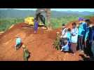 Searchers look for Myanmar landslide bodies