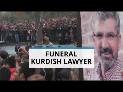 Thousands attend funeral of human rights lawyer