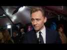 Tom Hiddleston Chats At 'Crimson Peak' Premiere