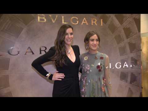 A Stunning Liv Tyler Dripping In Jewels At Bulgari Rome Opening