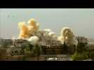 Damascus bombed, Russian jets fly over Aleppo - activists