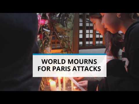 The world continues to mourn for Paris