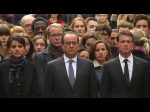 Moment of silence to remember Paris victims
