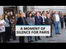 Europe stands still for Paris: A minute's silence