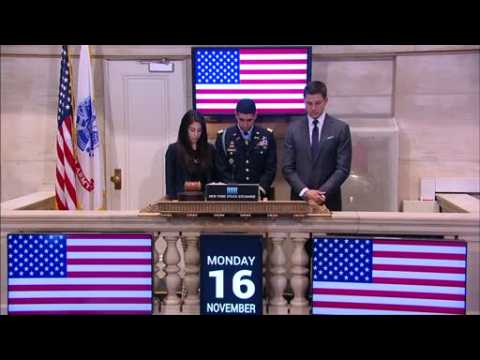 Paris victims remembered with minute's silence at NYSE
