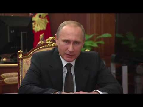 Putin says Russian plane brought down by bomb