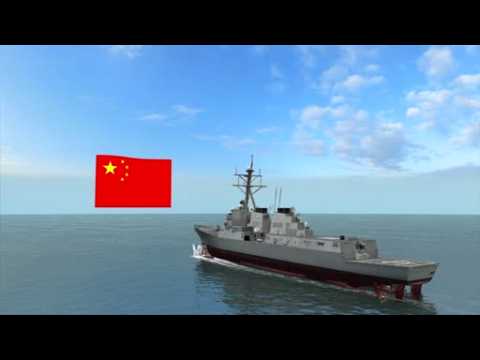 US Navy destroyer sails near Chinese man-made islands in disputed waters