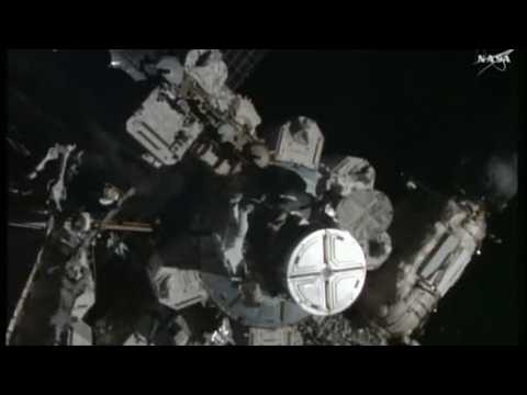 Astronauts conduct spacewalk to repair ISS