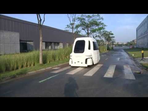Driverless cars "the future" of China housing estate