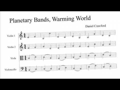 Climate change data makes beautiful music