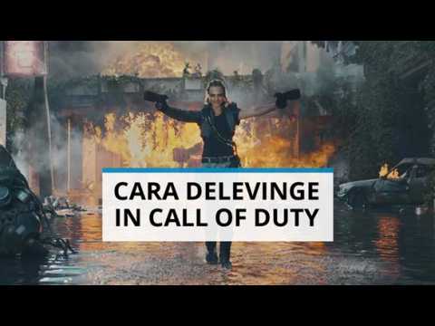 Cara Delevingne becomes a gaming soldier
