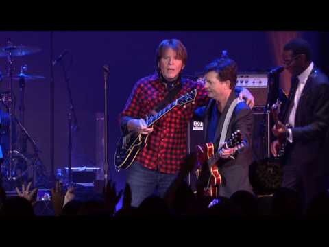 Michael J. Fox Gets Celeb Support At Parkisnon's Charity Event