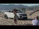 Range Rover Evoque Convertible in Santa Monica - Behind The scenes Naomie Harris | AutoMotoTV
