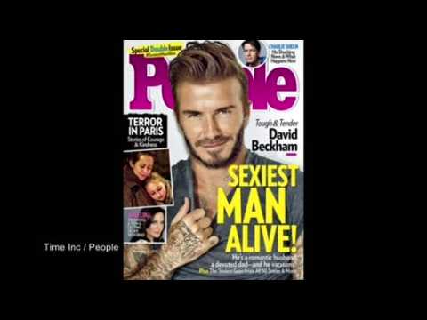David Beckham named People's 'Sexiest Man Alive'