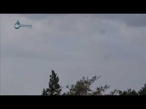 Amateur video claims to show airstrike hitting the Syrian province of Latakia