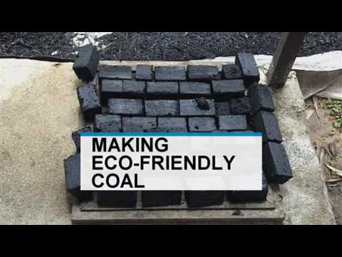 Making ecofriendly coal is this easy