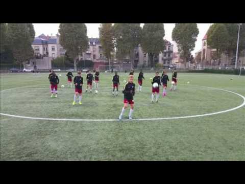 Video of an unusual method of training at a french football club goes viral