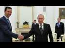 Assad flies to Moscow to thank Putin for Syria air strikes