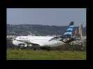 PHOTO: Libyan plane hijacked, lands in Malta: PM
