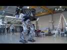 Real Life Avatar! Giant Manned Robot Takes First Steps