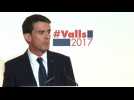 Former French PM Valls presents agenda ahead of leftwing primary