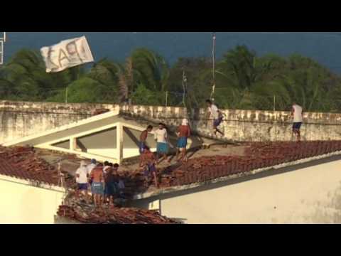 Gang leaders removed from Brazil riot prison