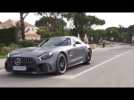 The new Mercedes-AMG GT R - Driving Video in Selenite Grey Magno Trailer | AutoMotoTV