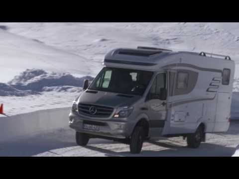 Hymer ML-T based on Mercedes-Benz Sprinter 4x4 Driving Video Trailer | AutoMotoTV