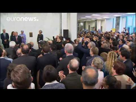 First day at the office for new UN chief Antonio Guterres