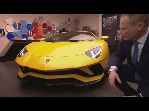 The Lamborghini Aventador S presented by Mitja Borkert, Director of Centro Stile | AutoMotoTV