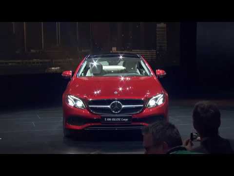 Mercedes-Benz E-Class Coupe Presentation - NAIAS 2017 | AutoMotoTV