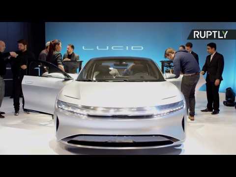 Luxury Electric Car 'Lucid Air' Unveiled in Silicon Valley Goes After Tesla