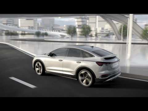 Audi Q4 Sportback e-tron – Electric quattro - Torque distribution and cooling Animation