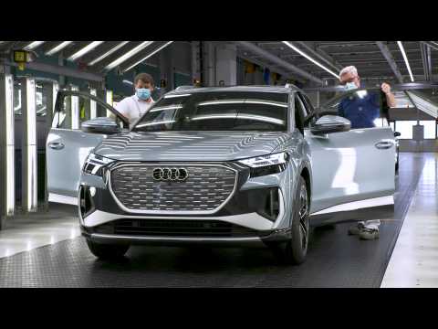 The production of the Audi Q4 e-tron - Finish line