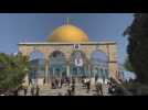 Muslims flock to Al Aqsa mosque on the second Friday of Ramadan