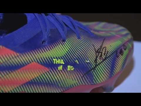 Messi's boots that beat Pelé to be auctioned in London for a good cause