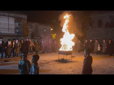 Ultra-Orthodox Jews celebrate the holy day of Lag Ba'Omer in Jerusalem