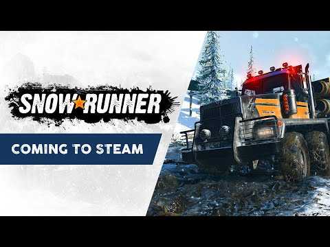 SnowRunner - Steam Release Date Reveal Trailer