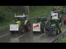 French farmers invade motorway to protest new agriculture policy