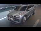 Aerodynamics of the Audi Q4 Sportback e-tron Animation