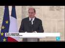 French PM Castex pays tribute to slain police worker