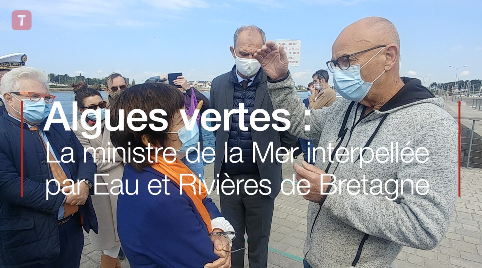  Algues vertes : la ministre de la Mer interpellée par Eau et Rivières de Bretagne (Le Télégramme)