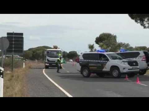 Police checkpoints in Spanish region of Andalusia