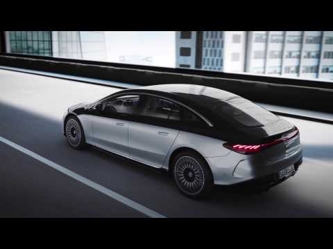Mercedes EQS EDITION ONE Driving Video
