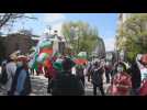 Protests in Sofia against Bulgarian president