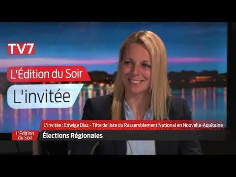 L'Édition du Soir | L'invitée | Edwige Diaz, tête de liste Rassemblement National