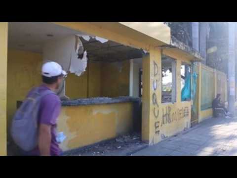 Cartagena suffers a violent day of riots